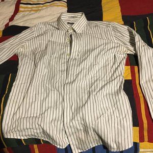 Button down striped shirt